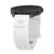 Image of Game Time Dallas Cowboys Engraved Silicone Sport Quick Change Watch Band White