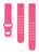 Game Time New England Patriots Quick Change Engraved Silicone Watch Bands Pink