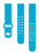 Game Time Carolina Panthers Engraved Silicone Sport Quick Change Watch Band Neon Blue