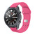 Image of Game Time Washington Commanders Engraved Silicone Sport Quick Change Watch Band Pink