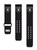 Game Time Las Vegas Raiders Silicone Sport Watch Band Compatible with Samsung & More - Black