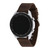 Game Time Cincinnati Reds Leather Quick Change Watch Band Brown