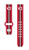 Game Time Cincinnati Reds HD Quick Change Watch Band - Stripes