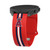 Image of Game Time Los Angeles Angels HD Quick Change Watch Band - Stripes