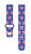 Game Time Chicago Cubs HD Quick Change Watch Band - Repeating
