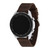 Image of Game Time Green Bay Packers Leather Quick Change Watch Band Brown