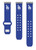 Image of Game Time Los Angeles Dodgers Silicone Watch Band Compatible with Fitbit Versa 3 and Sense (Blue)