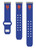 Image of Game Time New York Mets Silicone Watch Band Compatible with Fitbit Versa 3 and Sense (Blue)