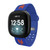 Image of Game Time New York Mets Silicone Watch Band Compatible with Fitbit Versa 3 and Sense (Blue)