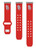 Image of Game Time Saint Louis Cardinals Silicone Watch Band Compatible with Fitbit Versa 3 and Sense (Red)