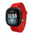Image of Game Time Philadelphia Phillies Engraved Silicone Watch Band Compatible with Fitbit Versa 3 and Sense (Red)