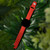 Image of Game Time St. Louis Cardinals Engraved Silicone Watch Band Compatible with Fitbit Versa 3 and Sense (Red)