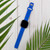 Image of Game Time Toronto Blue Jays Engraved Silicone Watch Band Compatible with Fitbit Versa 3 and Sense (Blue)