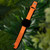 Image of Game Time Baltimore Orioles Engraved Silicone Watch Band Compatible with Fitbit Versa 3 and Sense (Orange)