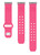 Game Time New York Yankees Engraved Silicone Watch Band Compatible with Fitbit Versa 3 and Sense  (Pink)