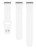 Image of Game Time San Diego Padres Engraved Silicone Watch Band Compatible with Fitbit Versa 3 and Sense (White)