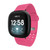 Image of Game Time Tampa Bay Rays Engraved Silicone Watch Band Compatible with Fitbit Versa 3 and Sense (Pink)