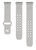Image of Game Time Atlanta Braves Engraved Silicone Watch Band Compatible with Fitbit Versa 3 and Sense (Gray)