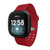 Image of Game Time Atlanta Falcons Engraved Silicone Watch Band Compatible with Fitbit Versa 3 and Sense (Crimson)