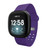 Image of Game Time Baltimore Ravens Engraved Silicone Watch Band Compatible with Fitbit Versa 3 and Sense (Purple)