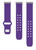 Image of Game Time Baltimore Ravens Engraved Silicone Watch Band Compatible with Fitbit Versa 3 and Sense (Purple)
