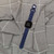 Image of Game Time Denver Broncos Engraved Silicone Watch Band Compatible with Fitbit Versa 3 and Sense (Navy)