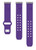Game Time Minnesota Vikings Engraved Silicone Watch Band Compatible with Fitbit Versa 3 and Sense (Purple)