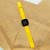 Image of Game Time Pittsburgh Steelers Engraved Silicone Watch Band Compatible with Fitbit Versa 3 and Sense (Yellow)