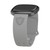 Image of Game Time Las Vegas Raiders Engraved Silicone Watch Band Compatible with Fitbit Versa 3 and Sense (Gray)