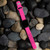 Image of Game Time New York Giants Engraved Silicone Watch Band Compatible with Fitbit Versa 3 and Senses (Pink)