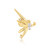 Ania Haie Sparkle Spike Ear Cuff Gold-Plated Sterling Silver