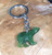 Image of 35mm Genuine Natural Nephrite Jade Carved Polar Bear Keychain