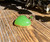 18K Yellow Gold & AAA Apple Green Siberian Nephrite Jade Heart Pendant