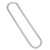 22 inch Mens Rhodium-Plated Sterling Silver Square Curb Chain Necklace
