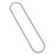 24 inch Mens Rhodium-Plated Sterling Silver Curb Chain Necklace