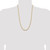 26" 14K Yellow Gold 3.75mm Diamond-cut Rope with Lobster Clasp Chain Necklace