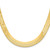 10k Yellow Gold 10mm Silky Herringbone Chain 10SLK100-22