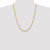 24" 14K Yellow Gold 3.65mm Regular Rope Chain Necklace