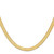 20" 14K Yellow Gold 6.5mm Silky Herringbone Chain Necklace