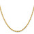 14K Yellow Gold 3.25mm Diamond-Cut Rope Chain 7248-22