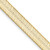 30" 14K Yellow Gold 5.5mm Silky Herringbone Chain Necklace