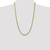 26" 14K Yellow Gold 4.5mm Concave Anchor Chain Necklace
