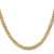 10k Yellow Gold 5.75mm Flat Beveled Curb Chain 8226-22