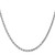 14K White Gold 3mm Diamond- cut Rope Chain 7062-18