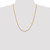 14K Yellow Gold 24 inch 2.75mm Regular Rope with Lobster Clasp Chain
