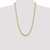 10k Yellow Gold 6.5mm Hollow Diamond-cut Rope Chain 10DH050-26