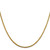 24" 14K Yellow Gold 1.85mm Round Snake Chain Necklace