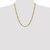 10k Yellow Gold 6.25mm Flat Figaro Chain 10FG160-22