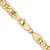 14K Yellow Gold 24 inch 5.5mm Hollow Anchor with Lobster Clasp Chain