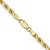 18" 10K Yellow Gold 4mm Diamond-cut Rope Chain Necklace